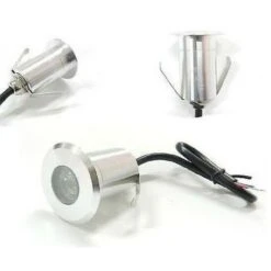 Faretto Incasso Luce Fredda Calda Led 3w Segnapasso Calpestabile Esterno Interno Colore Luce: Bianco Naturale