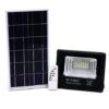 V-TAC VT-25W Faro Led 25W Autoalimentato Nero Con Pannello Solare 12W E Telecomando 6000K IP65 – Sku 94006