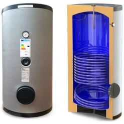 Kit Impianto Solare Termico A Svuotamento Per Produzione Acqua Calda Sanitaria, 3-4 Persone, Bollitore 300 Litri, 2 Pannelli Solari -Vendite VIDAXL || LEDVANCE || STEINEL 12083699 3