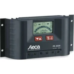 Steca – Regolatore Di Carica Solare Con Display LCD E Last Uscita Per 12 V Dei Consumatori Fino A 20 a, 1 pezzi, PR2020