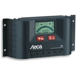 Steca, Pannello Solare, Regolatore Di Carica Con Display LCD E Uscita Di 12 V Per Carichi (confezione Da 1), PR1515