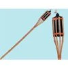 Torcia In Bamboo Da Terra Con Serbatoio In Metallo H 100 Cm 1pz
