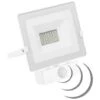 Faro Proiettore Led 20W Bianco Da Esterno Slim IP54 Bianco Neutro 4000K Con Sensore Di Movimento Novaline