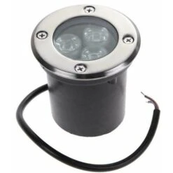 Faretto Incasso Led 3w Luce Fredda Segnapasso Esterno Calpestabile Casa Giardino