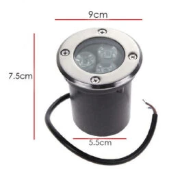 Faretto Incasso Led 3w Luce Fredda Segnapasso Esterno Calpestabile Casa Giardino -Vendite VIDAXL || LEDVANCE || STEINEL 16042136 5