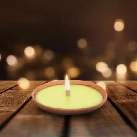 20X Fiaccola Candela Aroma Citronella Cocci In Terracotta 15cm Antizanzare 1 20X Fiaccola Candela Aroma Citronella Cocci In Terracotta 15cm Antizanzare