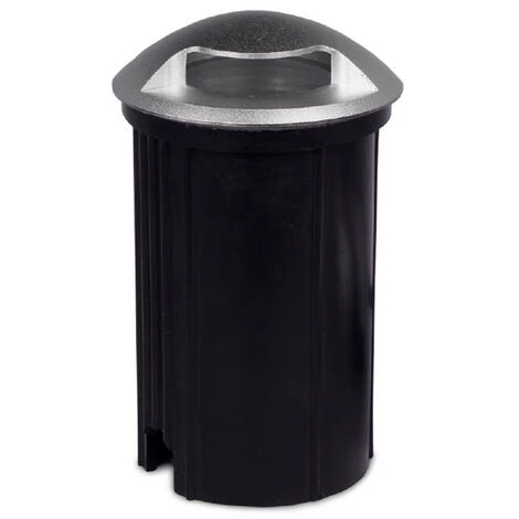 Segnapasso Calpestabile Led 3W Da Incasso Rotondo Singola Emissione Argento Satinato IP65 Bianco Caldo 3000K Wisdom 1 Segnapasso Calpestabile Led 3W Da Incasso Rotondo Singola Emissione Argento Satinato IP65 Bianco Caldo 3000K Wisdom