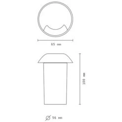 Segnapasso Calpestabile Led 3W Da Incasso Rotondo Singola Emissione Argento Satinato IP65 Bianco Caldo 3000K Wisdom 5 Segnapasso Calpestabile Led 3W Da Incasso Rotondo Singola Emissione Argento Satinato IP65 Bianco Caldo 3000K Wisdom -Vendite VIDAXL || LEDVANCE || STEINEL 18024865 3