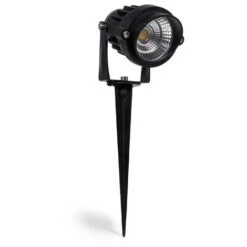 Lampioncino Segnapassi Led 5W Nero IP65 Bianco Freddo 6000K Wisdom