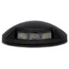 Segnapasso Calpestabile Led 12V 3W Da Incasso Rotondo Singola Emissione Nero IP65 Bianco Neutro 4000K Wisdom