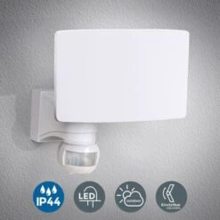 LED Lampada Da Parete Esterna, Lampada Esterna Con Rilevatore Di Movimento, Bianco, 20W LED, 2300lm, 4000K Bianco Neutro, IP44 -Vendite VIDAXL || LEDVANCE || STEINEL 20101070 3