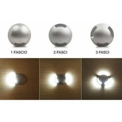 3W Faretto Incasso LED 12V-24V Segnapasso Carrabile 2 Fascio Luce Esterno IP67 Bianco Freddo 7 3W Faretto Incasso LED 12V-24V Segnapasso Carrabile 2 Fascio Luce Esterno IP67 Bianco Freddo -Vendite VIDAXL || LEDVANCE || STEINEL 20214036 4