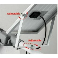 100W LED Lampione Stradale Con Pannello Solare Staffa E Telecomando Ip65 9 100W LED Lampione Stradale Con Pannello Solare Staffa E Telecomando Ip65 -Vendite VIDAXL || LEDVANCE || STEINEL 20214086 5