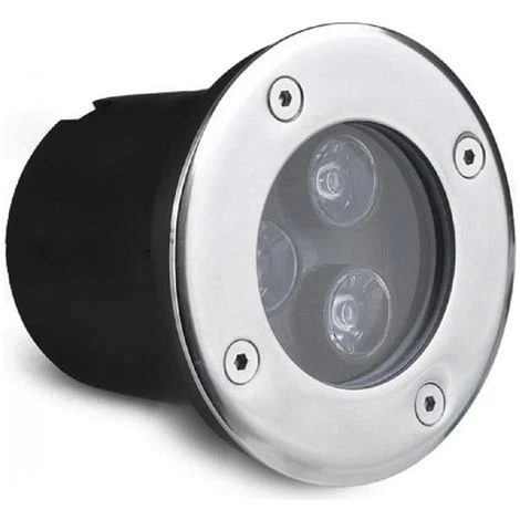 3W Faretto Incasso 3 LED Da Esterno 220v Segnapasso Calpestabile IP65 Bianco Caldo 1 3W Faretto Incasso 3 LED Da Esterno 220v Segnapasso Calpestabile IP65 Bianco Caldo
