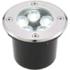 Faretto 5W Incasso 5 LED Da Esterno 220v Segnapasso Calpestabile IP65 Bianco Freddo
