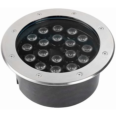 Faretto 18W Incasso 18 LED Da Esterno 220v Segnapasso Calpestabile IP65 Bianco Freddo 1 Faretto 18W Incasso 18 LED Da Esterno 220v Segnapasso Calpestabile IP65 Bianco Freddo