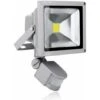 Faro LED 30W Faretto Slim Con Sensore Movimento Pir Crepuscolare Ip65