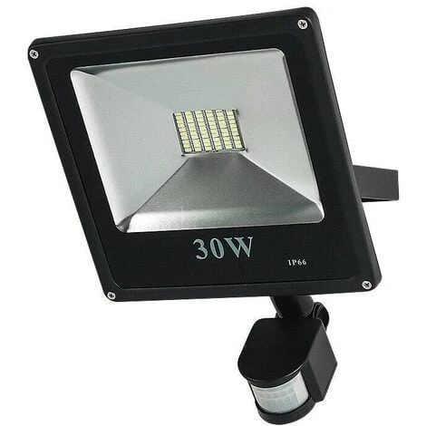 Faro LED 30W Faretto Slim Con Sensore Movimento Pir Crepuscolare Ip65 3 Faro LED 30W Faretto Slim Con Sensore Movimento Pir Crepuscolare Ip65 - immagine 3