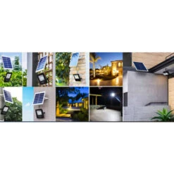 Faro Led 200w Con Pannello Solare Luce Fredda Faretto Led Casa Giardino Esterno -Vendite VIDAXL || LEDVANCE || STEINEL 20862374 4