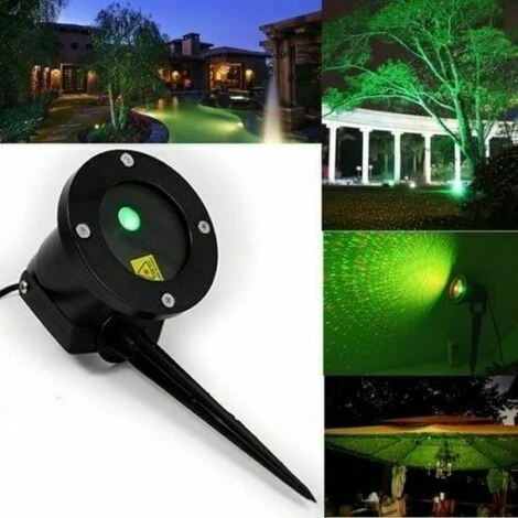 FARETTO PICCHETTO ESTERNO MAGIA DI STELLE LASER PROIETTORE GIARDINO NATALE 2 FARETTO PICCHETTO ESTERNO MAGIA DI STELLE LASER PROIETTORE GIARDINO NATALE - immagine 2