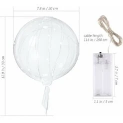 10pz. PALLONCINI LED LUMINOSI DA 20 POLLICI TRASPARENTI CON FILO 3M PALLONCINI LUMINOSI 6 10pz. PALLONCINI LED LUMINOSI DA 20 POLLICI TRASPARENTI CON FILO 3M PALLONCINI LUMINOSI -Vendite VIDAXL || LEDVANCE || STEINEL 23241510 3