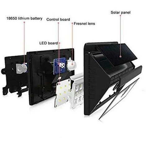 2 X FARETTO DA ESTERNO 20 LED CON SENSORE CREPUSCOLARE E PANNELLO SOLARE FACILE 2 2 X FARETTO DA ESTERNO 20 LED CON SENSORE CREPUSCOLARE E PANNELLO SOLARE FACILE - immagine 2