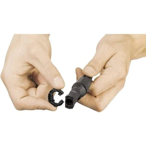 Clip Di Sicurezza 1328150000 SAFETY-CLIP WM4 VPE10 Nero Weidmüller Contenuto: 1 Pz. 2 Clip Di Sicurezza 1328150000 SAFETY-CLIP WM4 VPE10 Nero Weidmüller Contenuto: 1 Pz. - immagine 2