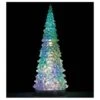 Albero Luminoso Multicolor LEMAX 94510 VILLAGGIO DI NATALE Crystal Lighted Tree, 4 Color Changeablr & Color Transformation