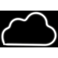 SKLUM Figura Neon Nimbo Bianco