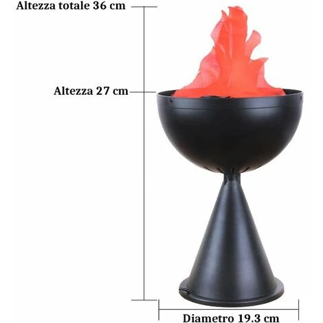 Lampada Effetto Fiamma 10W Fuoco Finto Lampada Decorativa Led Da Tavolo MR11 4 Lampada Effetto Fiamma 10W Fuoco Finto Lampada Decorativa Led Da Tavolo MR11 - immagine 4