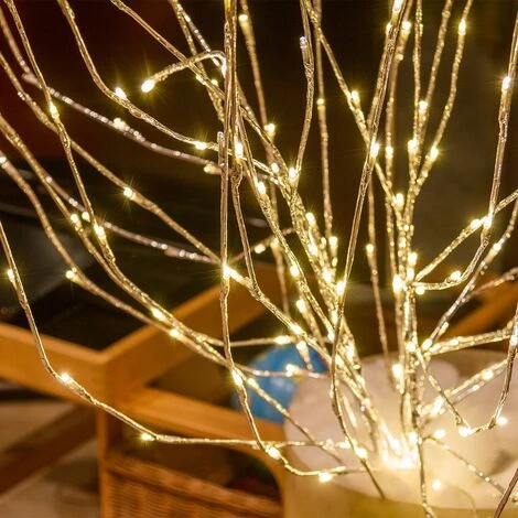 Ramo Argento H180cm 288 LED BIANCO CALDO 5mm FlashLED Diamond - Lotti Importex 5 Ramo Argento H180cm 288 LED BIANCO CALDO 5mm FlashLED Diamond - Lotti Importex - immagine 5