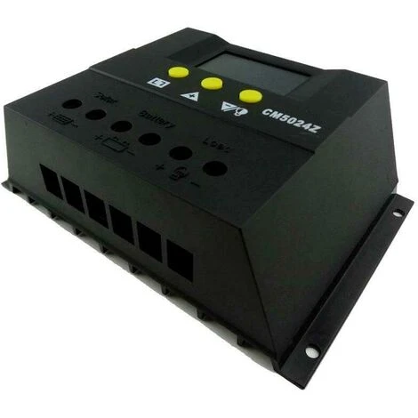 Regolatore Carica Solare Fotovoltaico 50A LCD 12V /24V X Pannello Solare CM5024Z 5 Regolatore Carica Solare Fotovoltaico 50A LCD 12V /24V X Pannello Solare CM5024Z - immagine 5