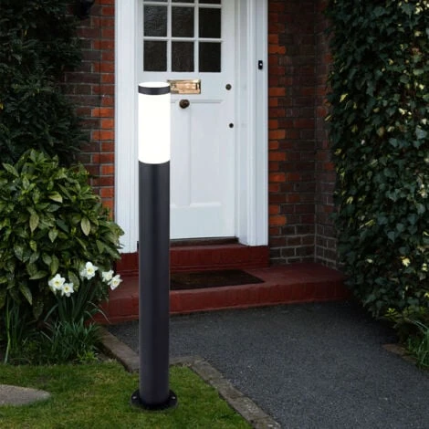 Lampada Da Terra Per Esterni Illuminazione Da Giardino Illuminazione Da Terra In Acciaio Inossidabile Lampada Da Terra Antracite Globo 31588A 2 Lampada Da Terra Per Esterni Illuminazione Da Giardino Illuminazione Da Terra In Acciaio Inossidabile Lampada Da Terra Antracite Globo 31588A - immagine 2