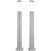 Set Di 2 Luci Da Esterno In Acciaio Inox Per Percorso Da Giardino Illuminazione Per Esterni Faretti Per Colonne Da Cortile Lampade
