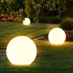 Set Di 3 Lampade A Sfera Solari A LED Da Giardino, Luci A Picchetto Per Patio, Illuminazione Bianca 7 Set Di 3 Lampade A Sfera Solari A LED Da Giardino, Luci A Picchetto Per Patio, Illuminazione Bianca -Vendite VIDAXL || LEDVANCE || STEINEL 28662868 3