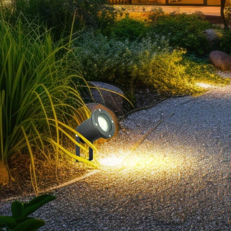 Set Di 2 Luci Di Design Da Esterno Plug-in Picchetto Da Terra Illuminazione Ingresso Cortile IP44 1-ala 4 Set Di 2 Luci Di Design Da Esterno Plug-in Picchetto Da Terra Illuminazione Ingresso Cortile IP44 1-ala - immagine 4