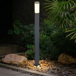 Lampada Da Terra Per Esterni ANTRACITE Illuminazione Del Percorso Del Giardino Lampada Da Terrazza In Un Set Di Lampadine A LED -Vendite VIDAXL || LEDVANCE || STEINEL 28663567 3
