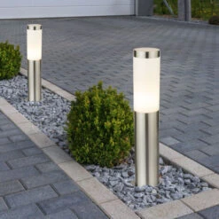 Set Di 2 Lampade Da Terra Per Esterni IP44 Illuminazione Da Giardino Moderna In Acciaio Inossidabile 7 Set Di 2 Lampade Da Terra Per Esterni IP44 Illuminazione Da Giardino Moderna In Acciaio Inossidabile -Vendite VIDAXL || LEDVANCE || STEINEL 28663690 3
