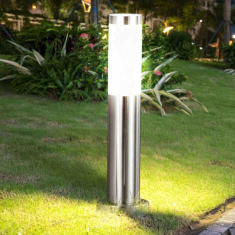 Set Di 2 Lampade Da Terra Per Esterni IP44 Illuminazione Da Giardino Moderna In Acciaio Inossidabile 5 Set Di 2 Lampade Da Terra Per Esterni IP44 Illuminazione Da Giardino Moderna In Acciaio Inossidabile - immagine 5