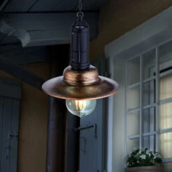 Set Di 2 Lampade A Sospensione A LED A Soffitto A Soffitto, In Stile Rustico, Con Terrazze, Giardino, Lampade A Sospensione Per Esterni -Vendite VIDAXL || LEDVANCE || STEINEL 28664535 5