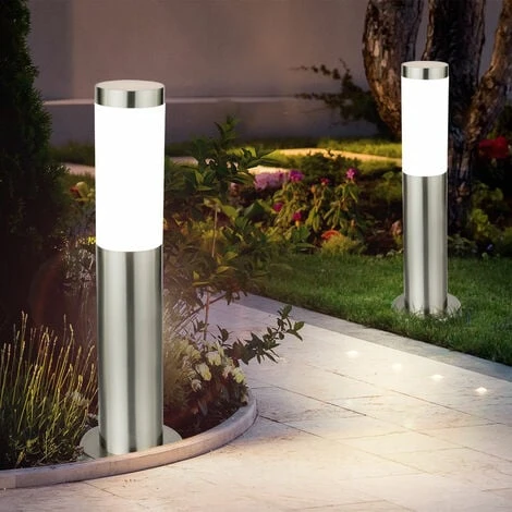 Set Di 2 Luci LED Da Esterno Base Faretti Da Giardino Lampade Da Terra Terrazze Illuminazione Cortile 1 Set Di 2 Luci LED Da Esterno Base Faretti Da Giardino Lampade Da Terra Terrazze Illuminazione Cortile