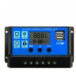 Regolatore Solare Con 2 Usb Carica EP Solar 12-24V 10A X Pannelli Solari