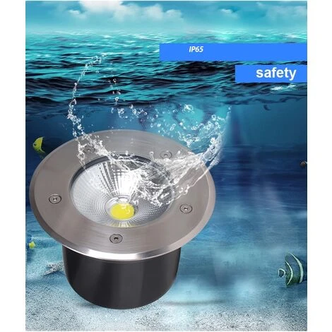 Segnapasso Faretto Da Incasso Giardino Per Esterno Calpestabile A Led Cob 5w Luce Fredda 6500K 4 Segnapasso Faretto Da Incasso Giardino Per Esterno Calpestabile A Led Cob 5w Luce Fredda 6500K - immagine 4