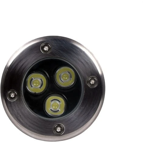 Segnapasso Luce Da Giardino A Led Calpestabile Ad Incasso A Terra Da 3w Luce Calda 3000K 3 Segnapasso Luce Da Giardino A Led Calpestabile Ad Incasso A Terra Da 3w Luce Calda 3000K - immagine 3