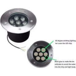 Segnapasso Led Calpestabile 7w Faretto Da Terra Luce Calda 3000K -Vendite VIDAXL || LEDVANCE || STEINEL 29353312 4