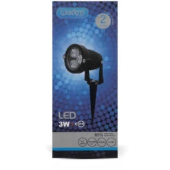 Segnapasso Led Calpestabile 3w Con Picchetto Luce Fredda 6000K -Vendite VIDAXL || LEDVANCE || STEINEL 29353599 4