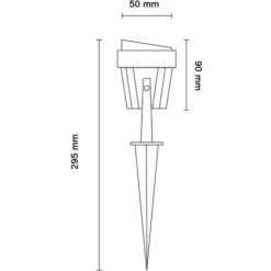Segnapasso Faretto Led 5w Cob Da Giardino IP65 Con Picchetto Luce Naturale 4000K -Vendite VIDAXL || LEDVANCE || STEINEL 29353748 3
