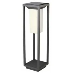 VTAC PRO VT-66 Paletto LED 2W Chip Samsung Solare Da Muro Esterno Rettangolare Sensore Di Movimento Crepuscolare E Modalità Di Luminosità Costante 3000K SKU 785