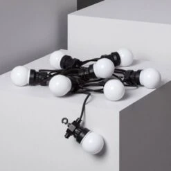 Ghirlanda Di Lampadine LED Solare Per Esterni Kuiper 7m BiancoNi-MH7200 MmNi-MH360º -Vendite VIDAXL || LEDVANCE || STEINEL 30355632 3