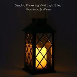 Lanterna Solare Lampada Solare Da Esterno A LED, Con Candela A LED A Fiamma Effetto Fuoco, Wireless Portatile Ricaricabile Per Giardino, Cortile, Cortile Esterno [Classe Energetica A +] -Vendite VIDAXL || LEDVANCE || STEINEL 30556118 5